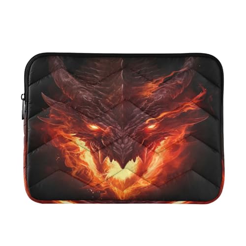 Funda para laptop 13-14 pulgadas con diseño dragón