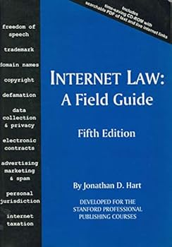 Hardcover Internet Law: A Field Guide Book