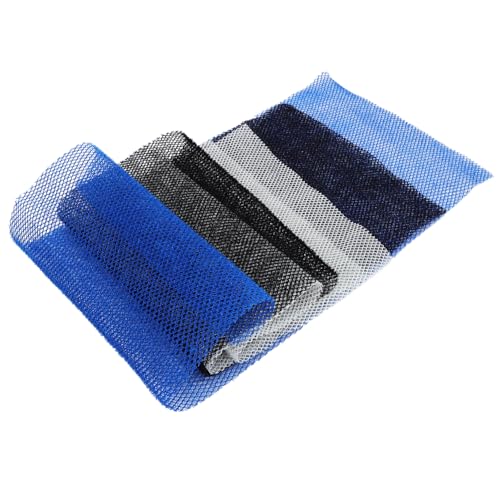 NULYLU 3 Piezas Toalla De Baño Sauna Cepillo De Fregar Esponja Rascador De Espalda Lavar Platos Exfoliación Corporal Rellenar Trapeador Fregadora Electrica Para Limpieza Nylon