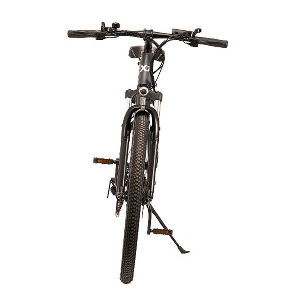 Nilox, E-Bike X7 Plus, Trekking Bike con Pedalata Assistita, 80 km di Autonomia, Fino a 25 km/h, Motore 36 V 250 W, Batteria al Litio da 36 V- 13 Ah, Copertoni Semi Tassellati 27.5" x 2.10"