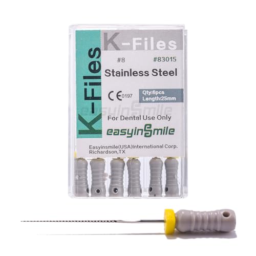 Easyinsmile KC01 Dental Endodontic 25Mm Endo K Files Stainless Steel Endo Root Canal Files cover
