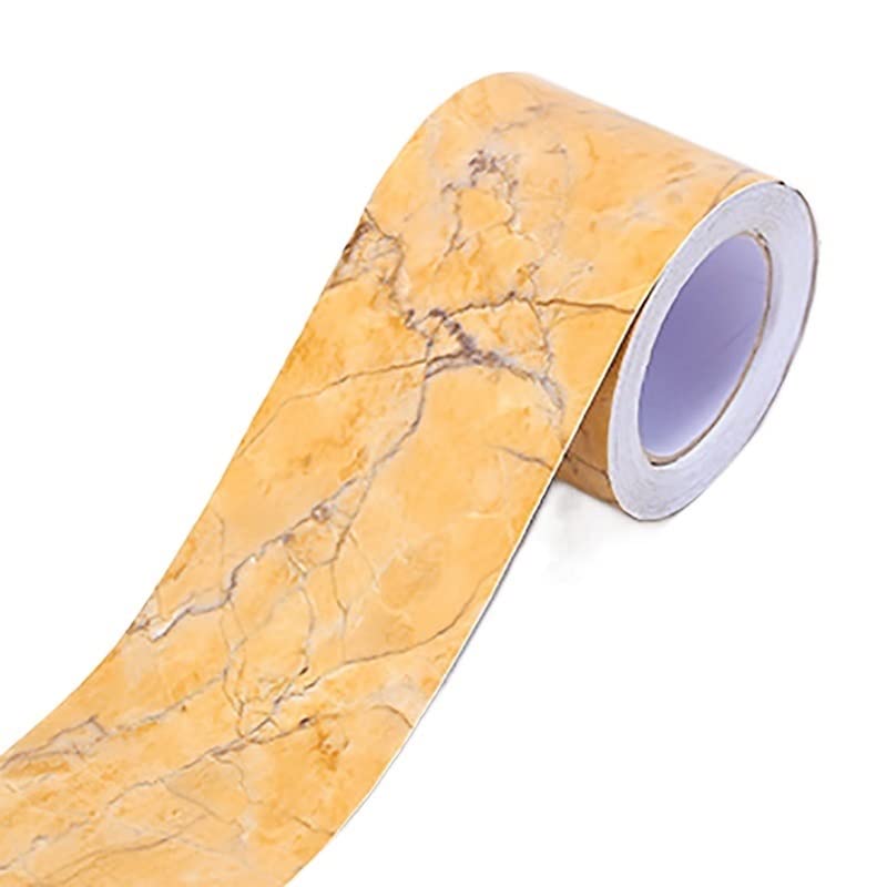 VMDVBNA Cenefa adhesiva para pared 10M línea de cintura autoadhesiva sala estar dormitorio borde papel tapiz marco puerta impermeable película decorativa 3D pegatinas pared para el Hogar(12)