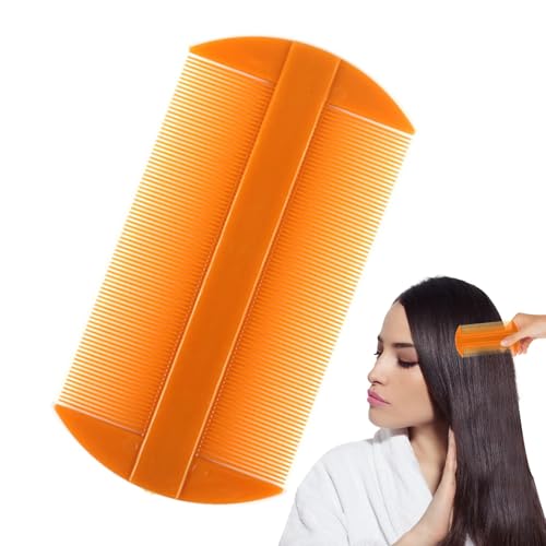 Peine De Peluquería - Peine De Peines De Piojos De Chip Ultra-densos, Peine De Limpieza De Caspa, Peine De Edad En Casa | Peine De Doble Cara, Peine De Eliminación De Caspa, Peine De Po
