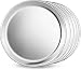 New Star Foodservice 51001 Pizza Pan / Tray, Coupe Style, Aluminum, 8 inch, Pack of 6