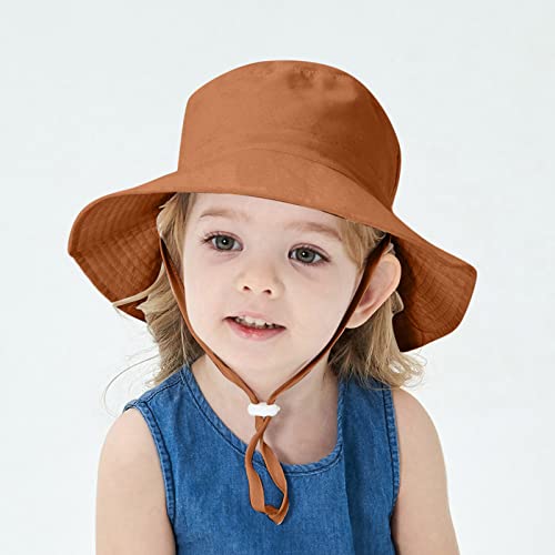 Infant Cap Girls Boys Spring Autumn Outdoor Shade Solid Color Sunscreen Hat Fisherman Hat Toddler Ha