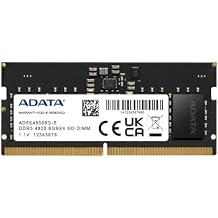 ADATA Premier 8GB 1x8GB DDR5 4800MHz CL40 PC5-38400 262-Pin SODIMM Memory RAM Single PackAD5S48008G-S