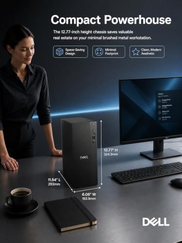 Dell Tower Desktop Computer Intel Ultra 7 265F RTX 5060 32GB 2TB Win 11 Pro - image 8