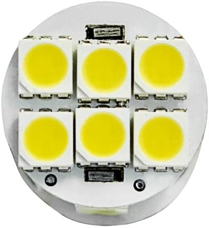BTG4-24T-CW Back Pin Tower G4 LED Halogen Replacement Bulb, 4.8W, 30-35W Equal, Cool White 6000K, 5-Pack(Not Dimmable)