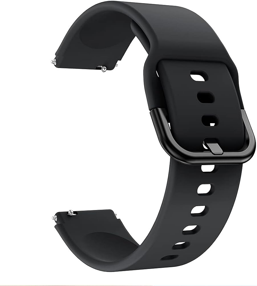 N/0 Compatible with Veryfitpro ID205L Smart Watch Band, 19mm Silicone
