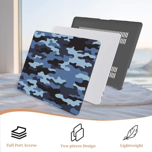 Coque MacBook Air 13 anti-rayures housse case rigide camouflage A1466 A1369 - 5