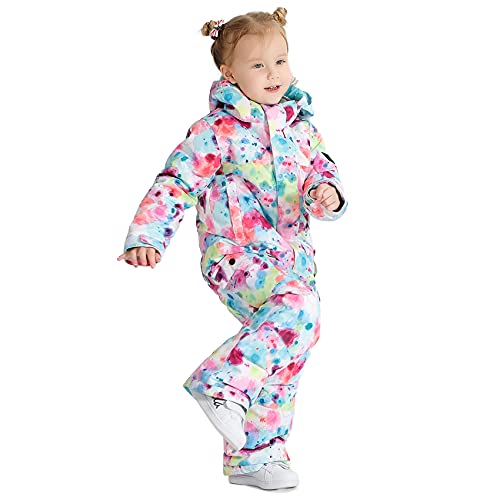 GSOU SNOW Ski Suit Kids Snowsuit One Piece Boys Girls Snowboard