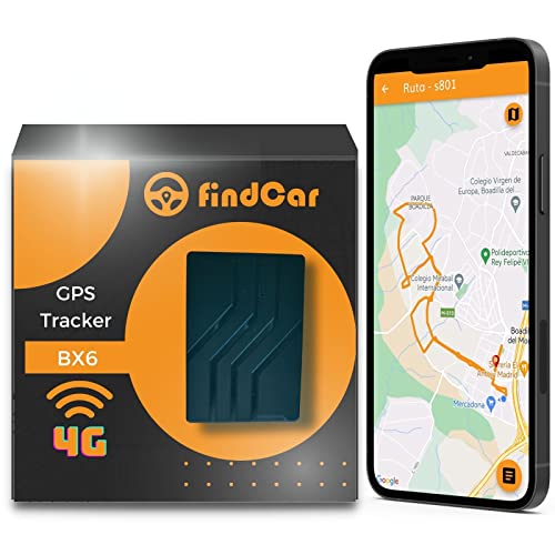 findCar BX6-4G - GPS-Tracker für Autos, Motorräder, LKW und andere...