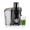 Hamilton Beach Juicer Machine, Big Mouth Large 3” Feed Chute for Whole Fruits and Vegetables, Easy to Clean, Centrifugal Extractor, BPA Free, 800W Motor, Black Hamilton Beach Juicer Machine, Big Mouth Large 3” Feed Chute for Whole Fruits and Vegetables, Easy to Clean, Centrifugal Extractor, BPA Free, 800W Motor, Black