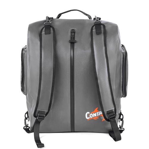 CONTAIL 70L Airtight Waterproof Submersible Duffel Bag,Outdoor Dry Backpack for Adventure Equipment