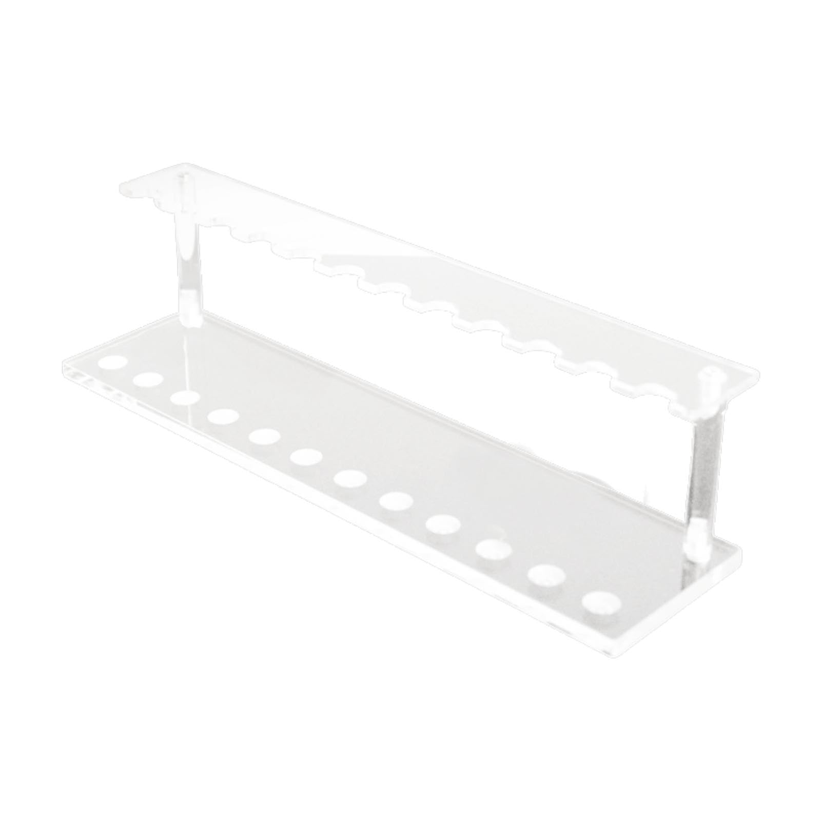 Tuxcaxi Clear Elegant Pen Display Stand Keeps Workspace Neat And Organized With Modern Flair Stationery Cosmetic Rack Acrylic Eyeliner Stand Ballpoint Pens Acrylic 31X8x7cm
