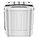 ZENY Portable Clothes Washing Machine Mini Twin Tub Washing Machine 13lbs Capacity with Spin Dryer,Compact Washer and Dryer Combo Lightweight Small Laundry Washer for Home,Apartments, Dorm Rooms,RV