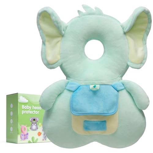 Image of Baby Fall Back Head Protector - Baby Head Protector Backpack for Crawling Walking Gifts - Adjustable Toddlers Head Safety Pad Cushion