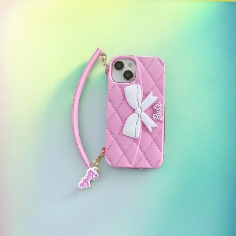 Image of COVERLY Luxury Vibe Cute Sling Bag Doll Chic Phone Case for iPhone 12 Pro Hand Bag Purse Case with Strap,Wallet Phone Chain Cover | Fashion iPhone 12 Pro Case | Stylish iPhone 12 Pro Case for Girls