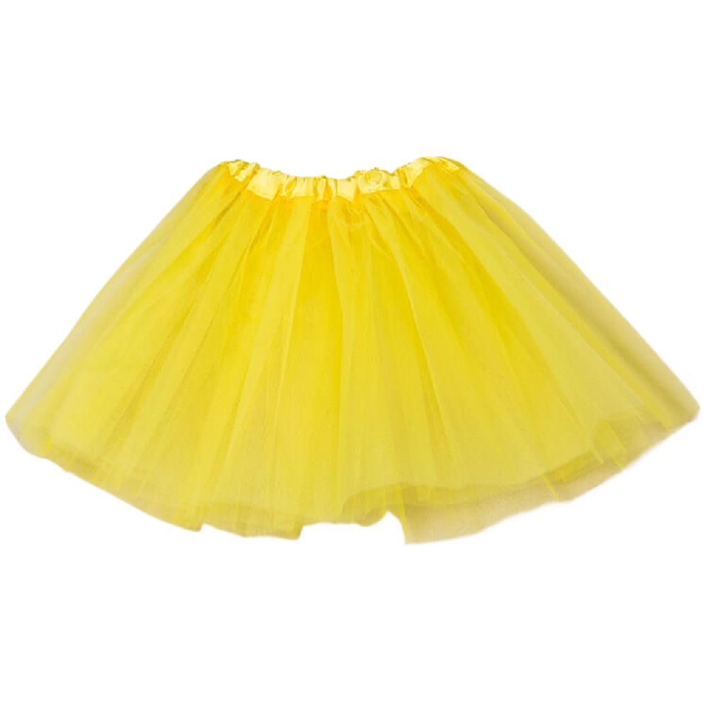 3 Layered Tutus for Girls,Tulle Tutu Skirts 3-8 Year Little Girls, Birthday Dance Halloween Cosplay Party
