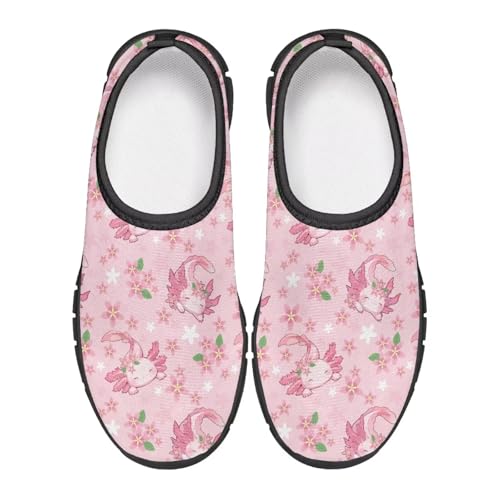 Cute Cartoon Animal Boys Girls Slip On Casual Shoes Lightweight Fashion Sneakers Breathable Mesh Tennis Shoes Non-Slip Flat for Little Kids SizeUS 11-152