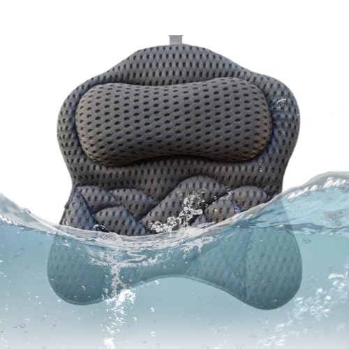 Reposacabezas De Baño - Suave Soporte De Bañera, Diseño Transpirable Y Cómodo, Reposacabezas Reclinable Para Ducha, Práctico Accesorio Para Relajar Del Baño | Para El Relax De