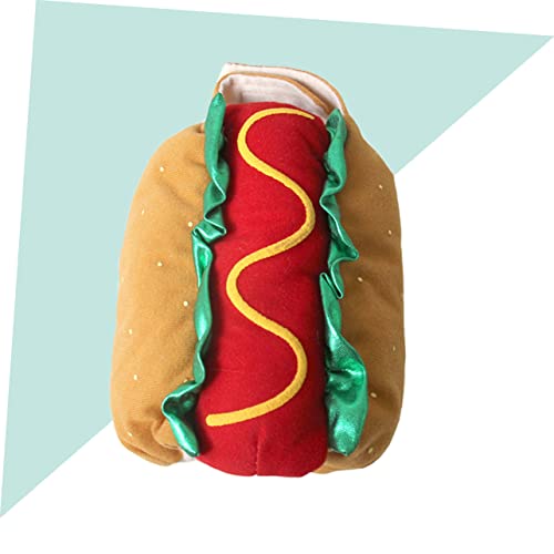 Disfraz Funny Hot Dog para mascotas XXS miniatura 2