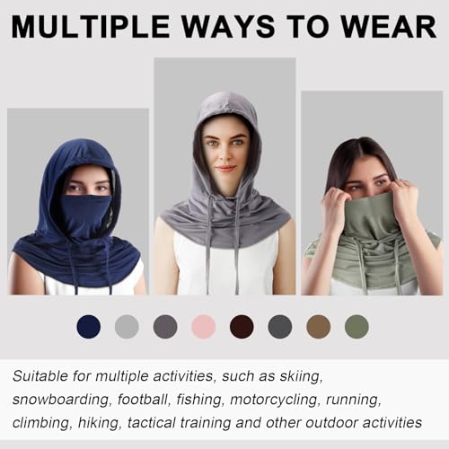 Image of Cooling Balaclava Face Mask Breathable Full Head Mask Sun Protection Neck Cover UV Face Cover for Men Women