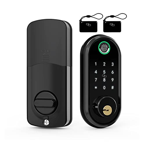 Serrure intelligente biométrique Hornbill pour porte d'entrée sans clé