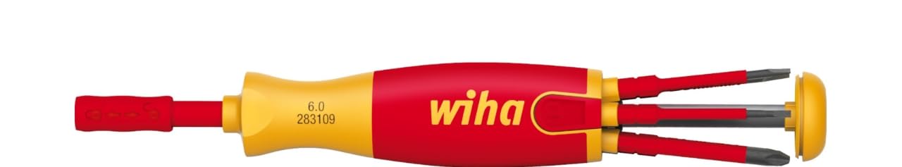 Wiha 38610 Tournevis Multi-Embouts Tournevis Multifonctionnel