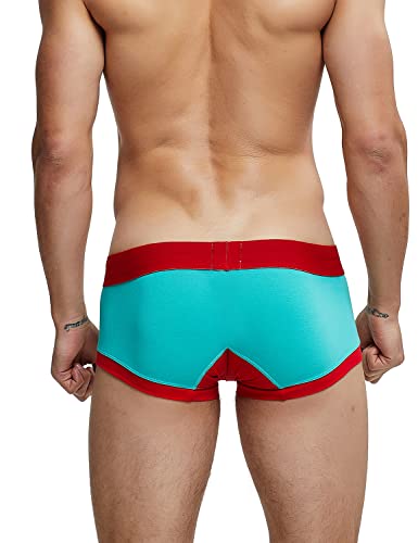 SEOBEAN Mens Sexy Low Rise Monster Trunks Boxer Briefs Underwear 2202132
