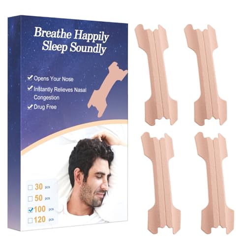 Nasal Strips Anti-Snoring Devices, 100 Pieces