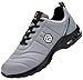 Fenlern Scarpe Antinfortunistiche Impermeabile Uomo Punta in acciaioleggere Cuscino d'Aria Scarpe Sneaker da Lavoro(DKMILY Grigio,47EU)