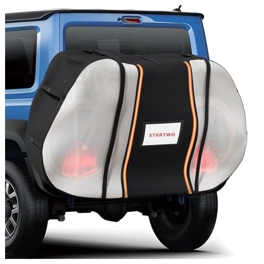 STARTWO Bike Cover for Transport On Rack, Bicycle Cover Outdoor Storage Waterproof for Transport 2 Bikes on Car Rear, with Two Elastic Straps and License Plate Window, Visible tail lights
