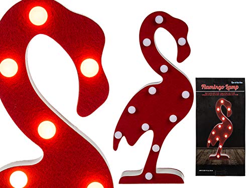 Kenzies Gifts Lámpara de Madera con 12 Luces LED para tocador, Ideal como Regalo para cumpleaños, Navidad, Aniversario, día de la Madre