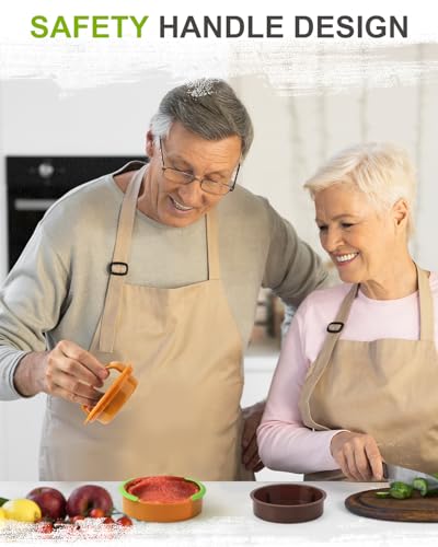 Execent Upgraded 3 in 1 Non-Stick Hamburger Press Patty Maker, Durable Burger Press for Stuffed Burgers, Sliders, Veggie & Beef Patties, Easy to Clean, Kitchen Gadgets for BBQ, Grilling & Barbecue