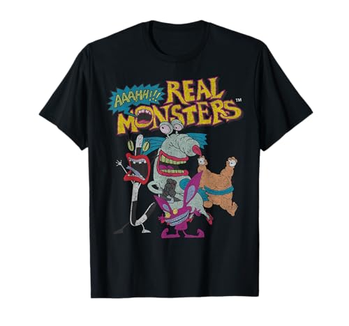 Aaahh!!! Real Monsters 90s Characters T-Shirt T-Shirt