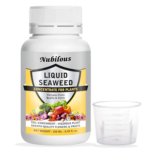 Nubilous 250 ML Liquid Seaweed Fertilizer Concentrate with Measur...