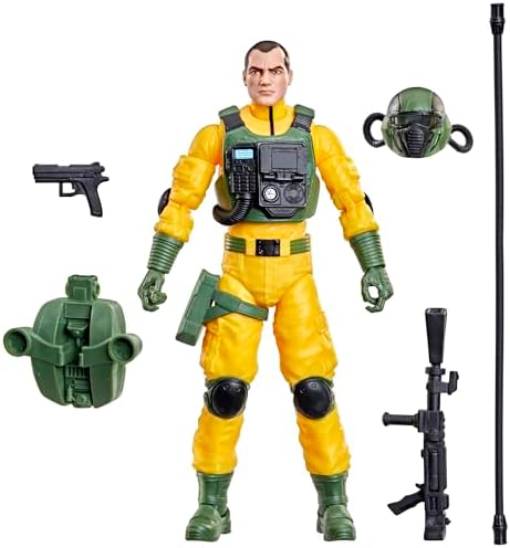 G.I. Joe Classified Series #198, Airtight, Collectible 6 Inch Act...