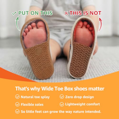 Toddler Barefoot Sneakers | Wide Fit for Boys and Girls - image 4