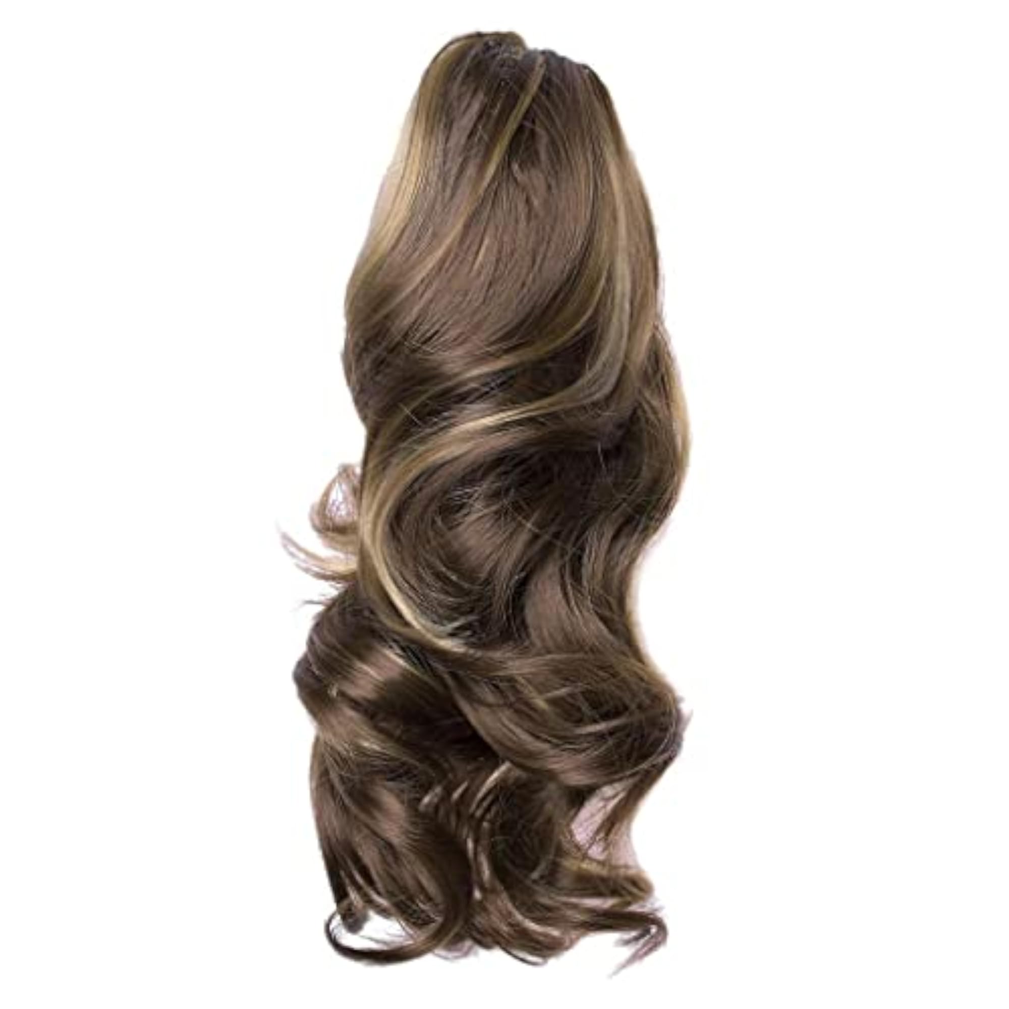 Women's 2Pcs Clip-On Curly Ponytail Hair Extensions