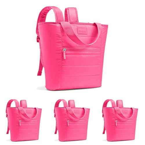 Image of Fit & Fresh Mari Insulated Soft Backpack Cooler Tote, 12-Can Capacity (Pack of 4)