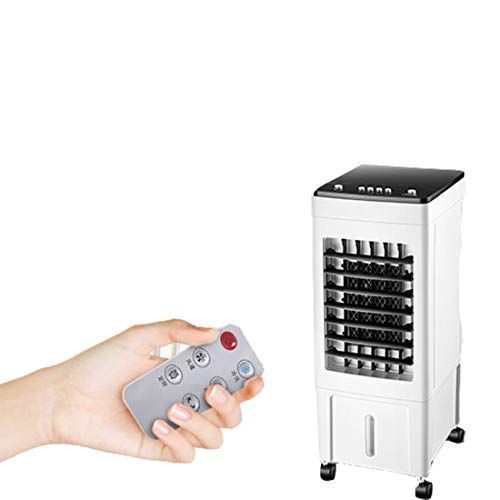 Luftkühler 3 Lüftergeschwindigkeiten Mit Oszillationsfunktion 7,5 Stunden Timer Und 8 Liter Wassertank Geeignet Für Zuhause/Büro,6-Ice