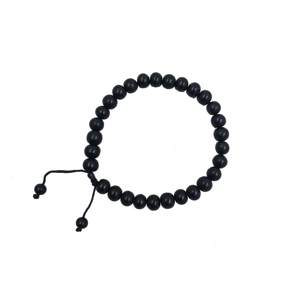 OM SPIRITUAL SHOP Karungali Bracelet Original Unpolished | Natural Ebony Wood Bracelet For Unisex Adult (6Mm - 6 Inch) (B0CJ5G961S) Amazon Price History, Amazon Price Tracker