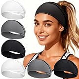 Loiluliy Cinta Pelo Deporte, 6Pcs Boho Diadema Mujer&Hombre Suaves y Antideslizantes Headband Accesorios Pelo para Running,Yoga, Fitness, Tenis, Skincare y Moda Diaria
