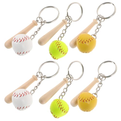 Porte-clés de sport baseball pour personnaliser votre sac