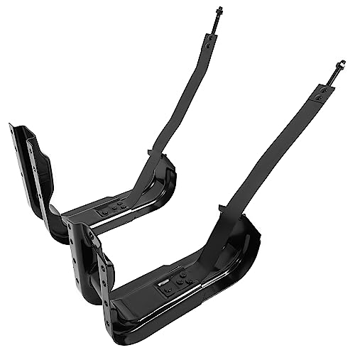 HECASA Fuel Tank Hanger w/Strap Compatible with Chevy Chevrolet & GMC Pickup Truck 1973-1986 C/K Series 1987-1991 R/V Series Fuel Gas Tank Bracket Front & Rear Side Mounted