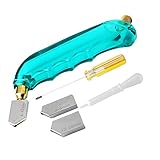 PERFECTO PARA CORTE DE VIDRIO Y OTROS PROYECTOS DE BRICOLAJE: ？incluidos espejos de corte, ventanas, estantes de vidrio, vidrieras y más!
