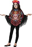 Photo Gallery fiestas guirca | costume poncho día de los muertos bambini (7-9 anni) - poncho per ragazze - costumi di halloween, carnevale e feste in maschera - ideale per celebrazioni di animali - nero Photo Gallery fiestas guirca | costume poncho día de los muertos bambini (7-9 anni) - poncho per ragazze - costumi di halloween, carnevale e feste in maschera - ideale per celebrazioni di animali - nero