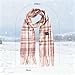 Mahiot Usb Heated Scarf for Women and Men, Electric Heated Neck Warmer with 5000mAh Power Bank, 3 Heating Levels Rechargeable Battery Powered Scarf for Outdoor Camping Hiking Skiing (Rosa)