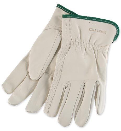Wells Lamont Mens Goatskin Leather Work Gloves Y0769 - XS